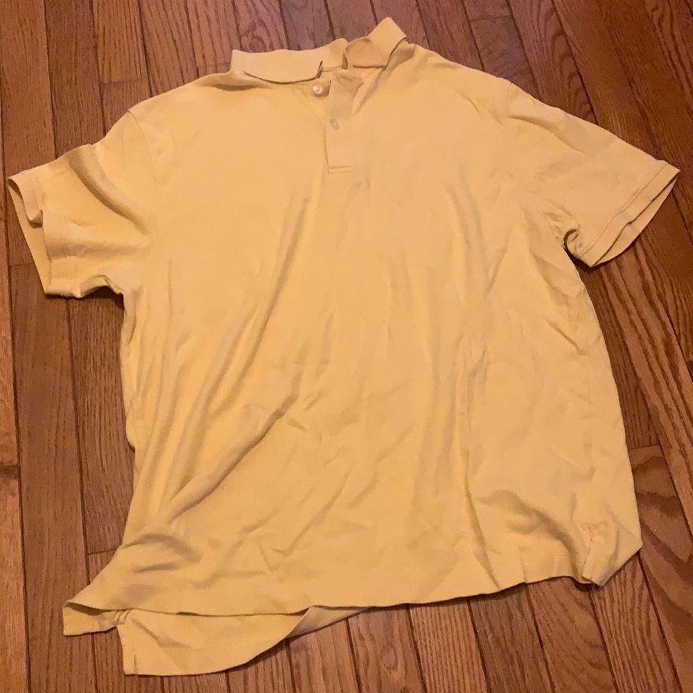 Yellow VanHeusen Polo
